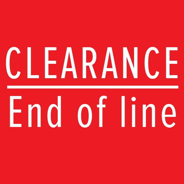 Clearance End Of Line Min
