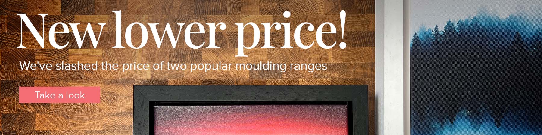 New lower price on two popular moulding ranges